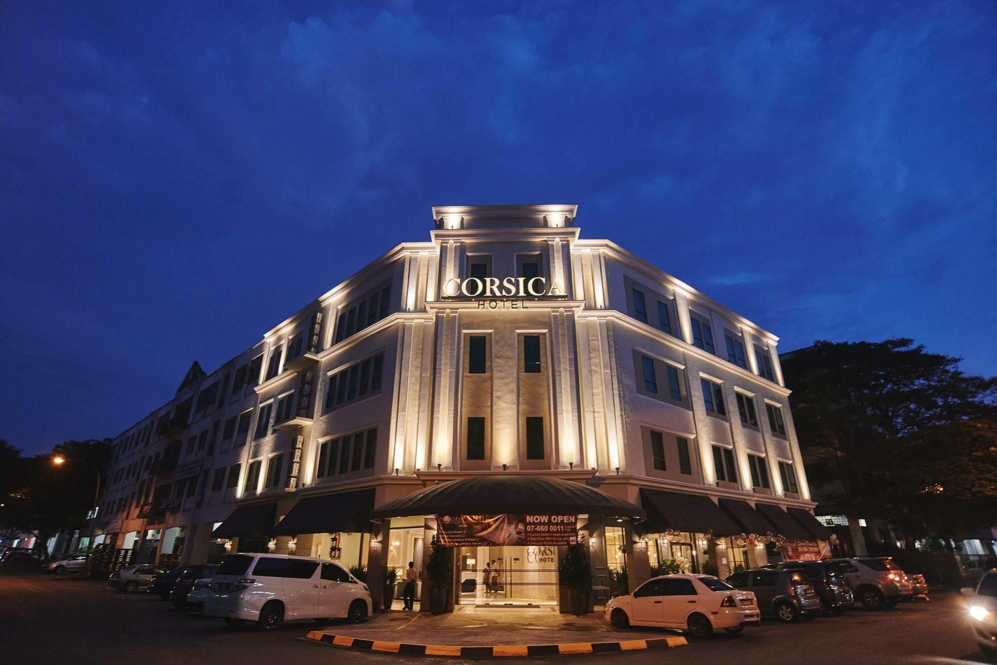 Corsica Hotel Kulai Exterior foto
